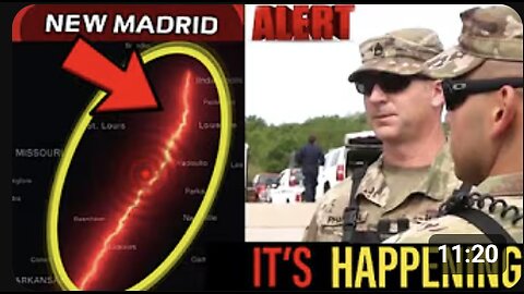 Military Moves In – New Madrid Fault Disaster Warning