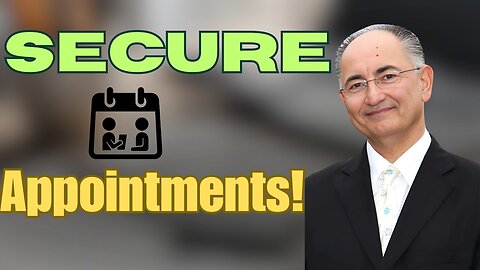 Super Salesman book Chapter 2, Appointments and how to get them