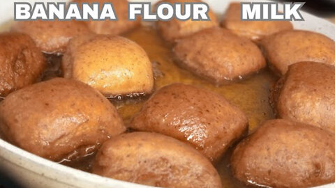 DON'T THROW AWAY OVER RIPE BANANAS! Make these delicious mandazis instead!