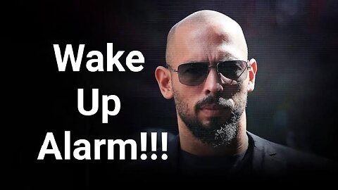 🚨 WAKE UP LIKE A WARRIOR | Andrew Tate's Savage Morning Alarm 🚨