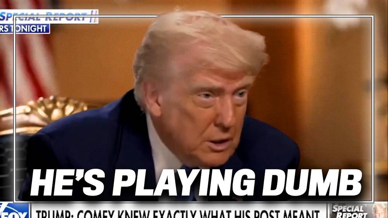 President Trump Blasts James Comey's Feigned Ignorance Over 8647 Call for Assassination