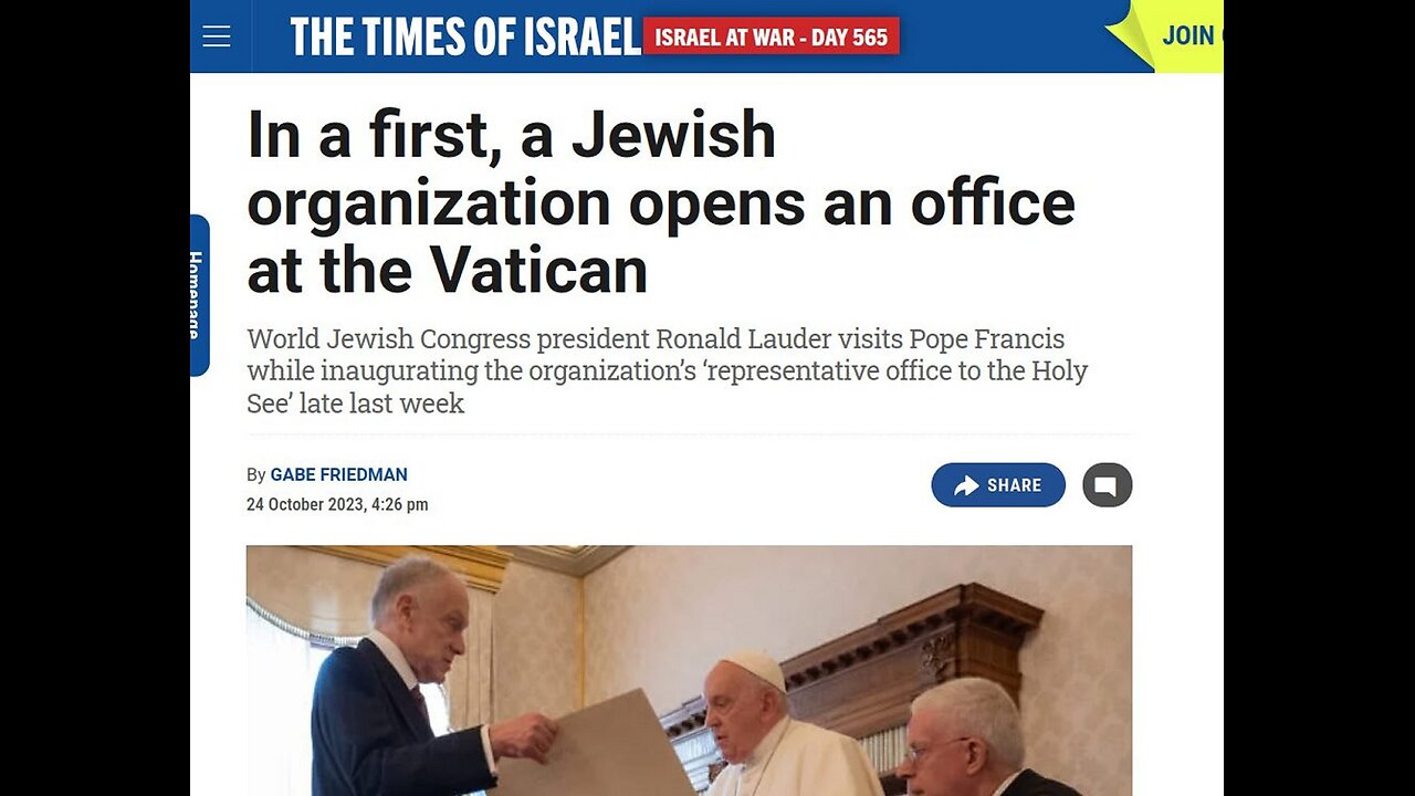 The Prophecy of the Last Pope...