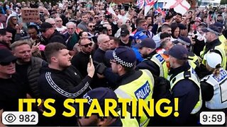 UK Unrest BOILING OVER Into CIVIL WAR!!! ~ By Dr. Steve Turley 9.02.25