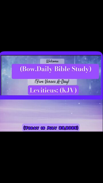 (Bow.Daily Bible,Reading) Leviticus 4:11-15 (KJV)