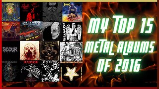 💣My Top 15 Metal Albums Of 2016💣