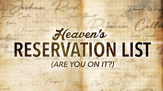 Heavens Reservation List