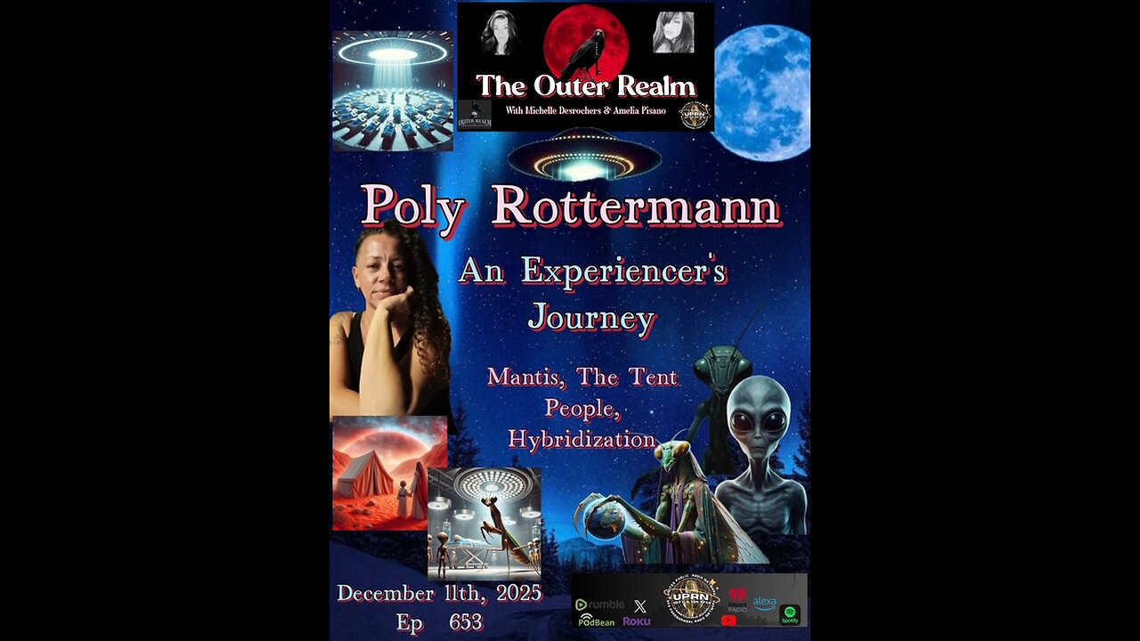 An Experiencer's Journey-The Mantis, The Tent People, Hybridization Program - Poly Rottermann