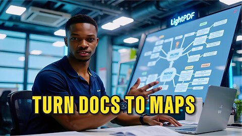 Turn Any PDF Into a Mind Map for free with LightPDF! 🗺️
