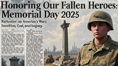 Memorial Day Tribute: Honoring America’s Heroes and Mourning the Unpaid $25 Trillion Cost of Wars