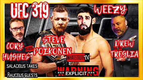 UFC 319 Commentary W/ Cory Hughes | Steve Poikonen | Drew Treglia