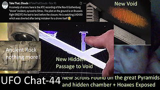 UFO Chat with Paul -44 New Scrolls tells how Pyramids got built+Baltic Sea rock BS+UAP vids analyzed