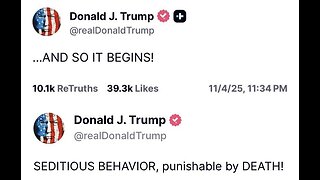 Insurrection and Hanging, September Jobs Report, Zohran Mamdani Flips for Trump | Nov. 21, 2025