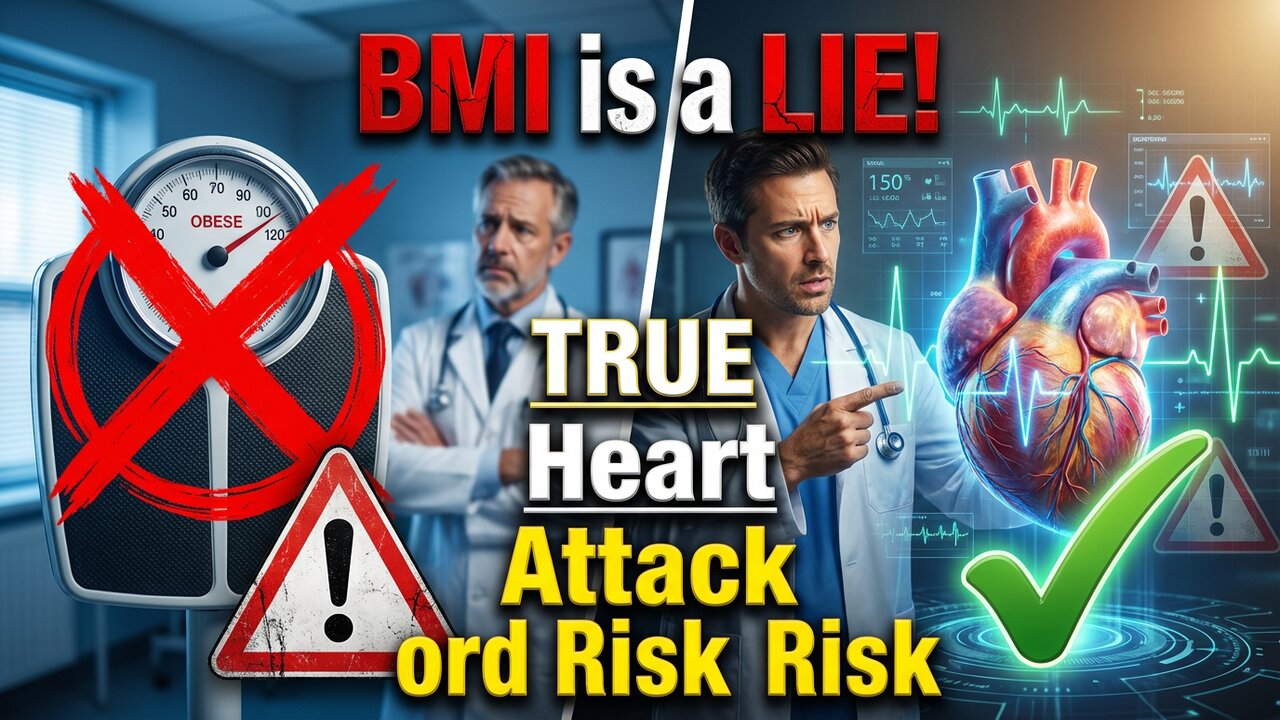 WARNING: Your Normal BMI is a LIE! The TRUE Heart Attack Risk You MUST Measure