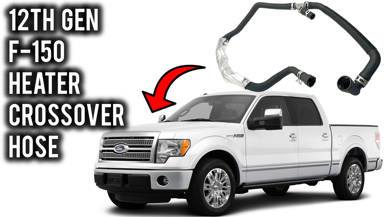 12Th Gen F-150 Ecoboost Crossover Coolant Hose! (EASY DIY replacement)