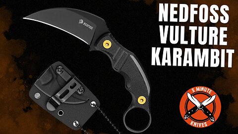 🦅 NedFoss Vulture Karambit: Sharp, Fast, and Ready for Action