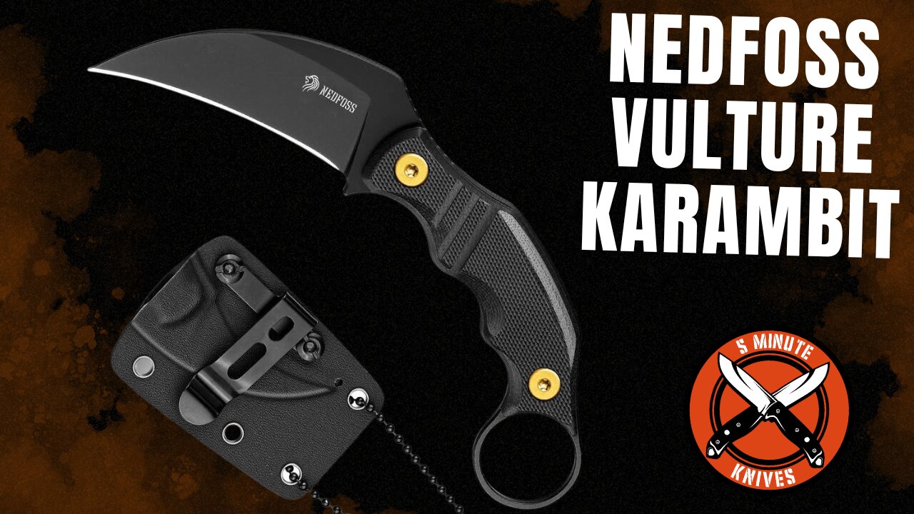 🦅 NedFoss Vulture Karambit: Sharp, Fast, and Ready for Action