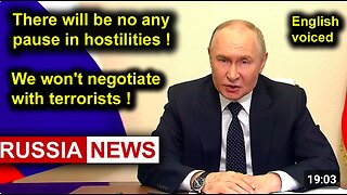 There will be no pause in the fighting! Russia does not negotiate with terrorists!