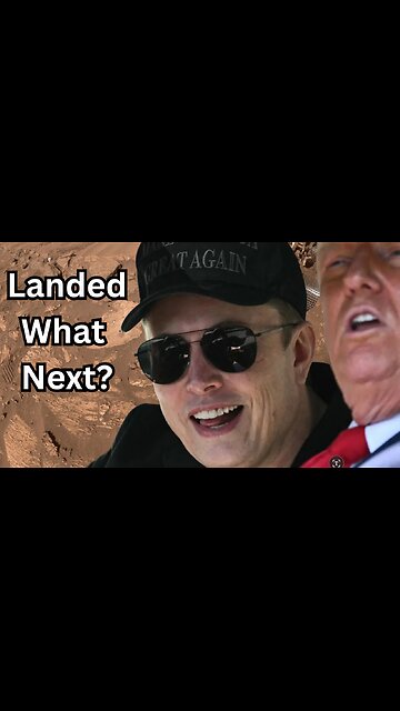 What happend when Trump and Elon landed on Mars? Laugh out Loud. MEME!