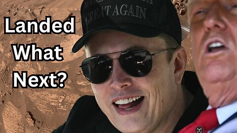 What happend when Trump and Elon landed on Mars? Laugh out Loud. MEME! 