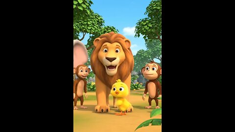 best friend lion of the all on animals of jungle