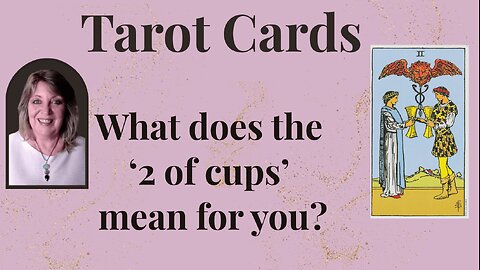 The Two of Cups- The Love card! 🧘‍♂️🌟🕯️