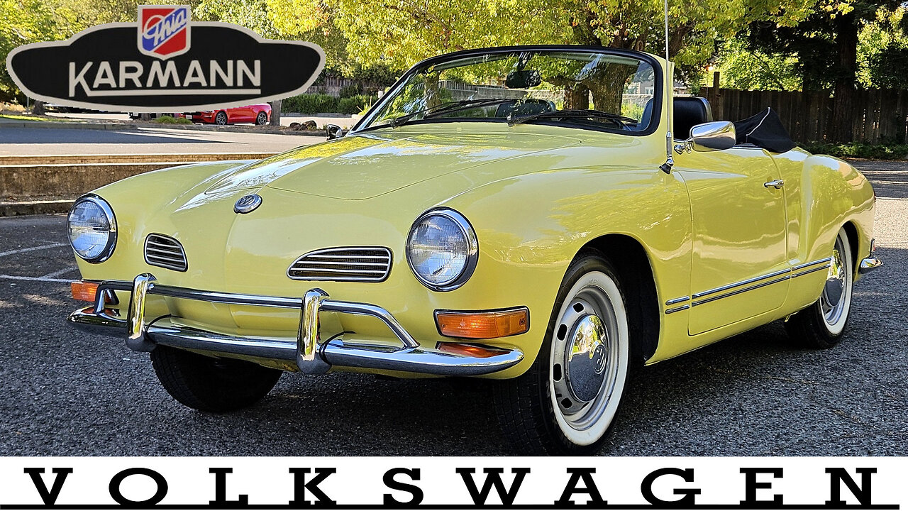 1970 Volkswagen Karmann Ghia Convertible for Sale