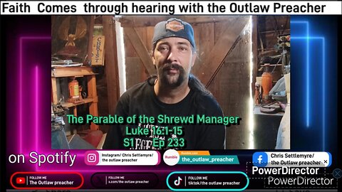 The Parable of the Shrewd Manager Luke 16:1-15 S1 Ep 233