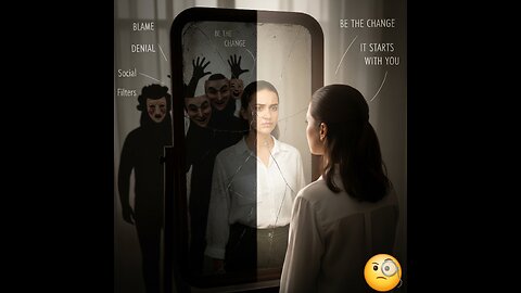 🔥"The Mirror Doesn’t Lie: Be the Change Before Blaming the World"