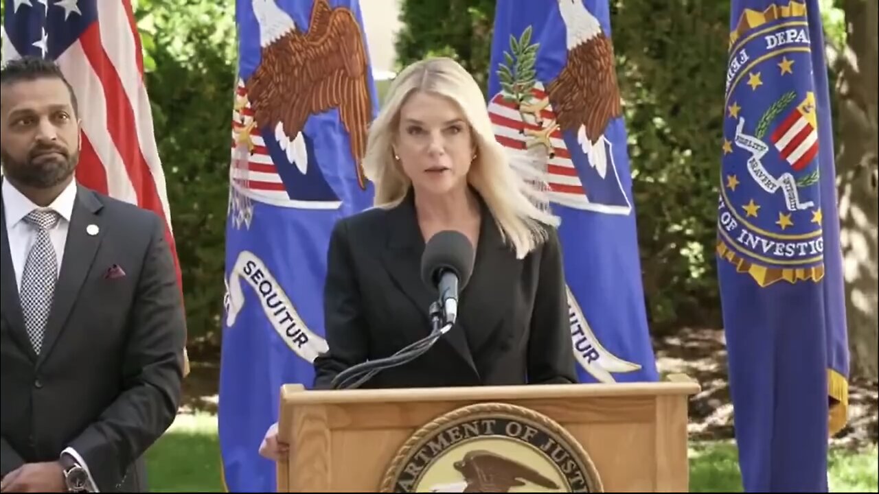 U.S ATTORNEY GENERAL-FBI DIRECTOR🎬👩‍💼🏛️🇺🇸👨‍💼STATEMENT ON FBI OPERATION🇺🇸🏛️💫