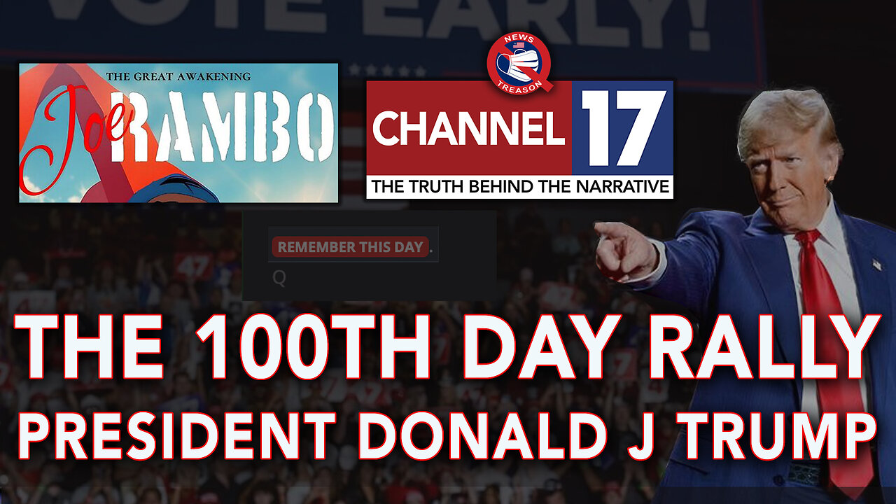 WATCH PARTY: Trump's 100th Day in Office Rally