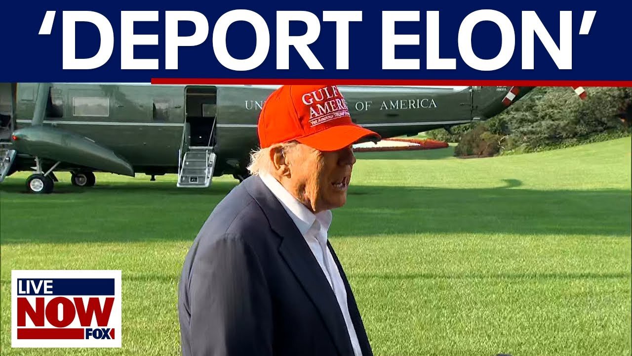 Trump considers deporting Elon Musk over feud 'I may get DOGE on Elon'
