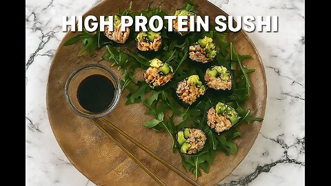 LOW CARB, LOW CALORIE, HIGH PROTEIN SUSHI🍣🔥
