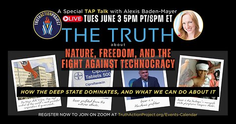 Truth Action Project TAP Talk with Alexis Baden-Mayer, political director, OCA