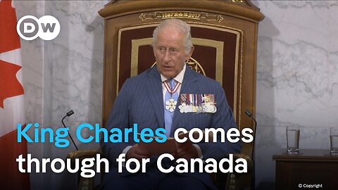 Why the King's historic speech in parliament was a strong signal for Canadians | DW News
