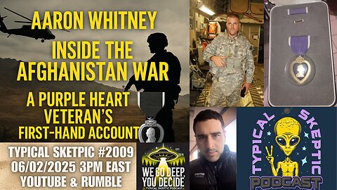🎙 TSP #2010 – Aaron Whitney: Inside the Afghanistan War –Purple Heart Veteran’s First-Hand Account