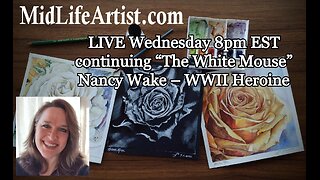 LIVE: Nancy Wake – The White Mouse | WWII Heroine Portrait