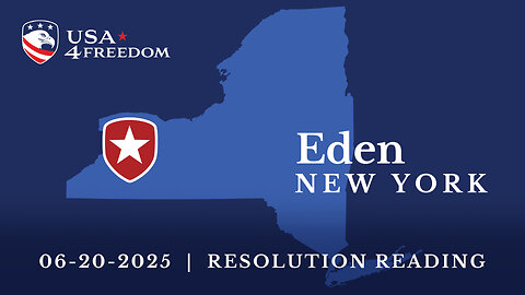 USA Resolution Eden, NY 8-13-25