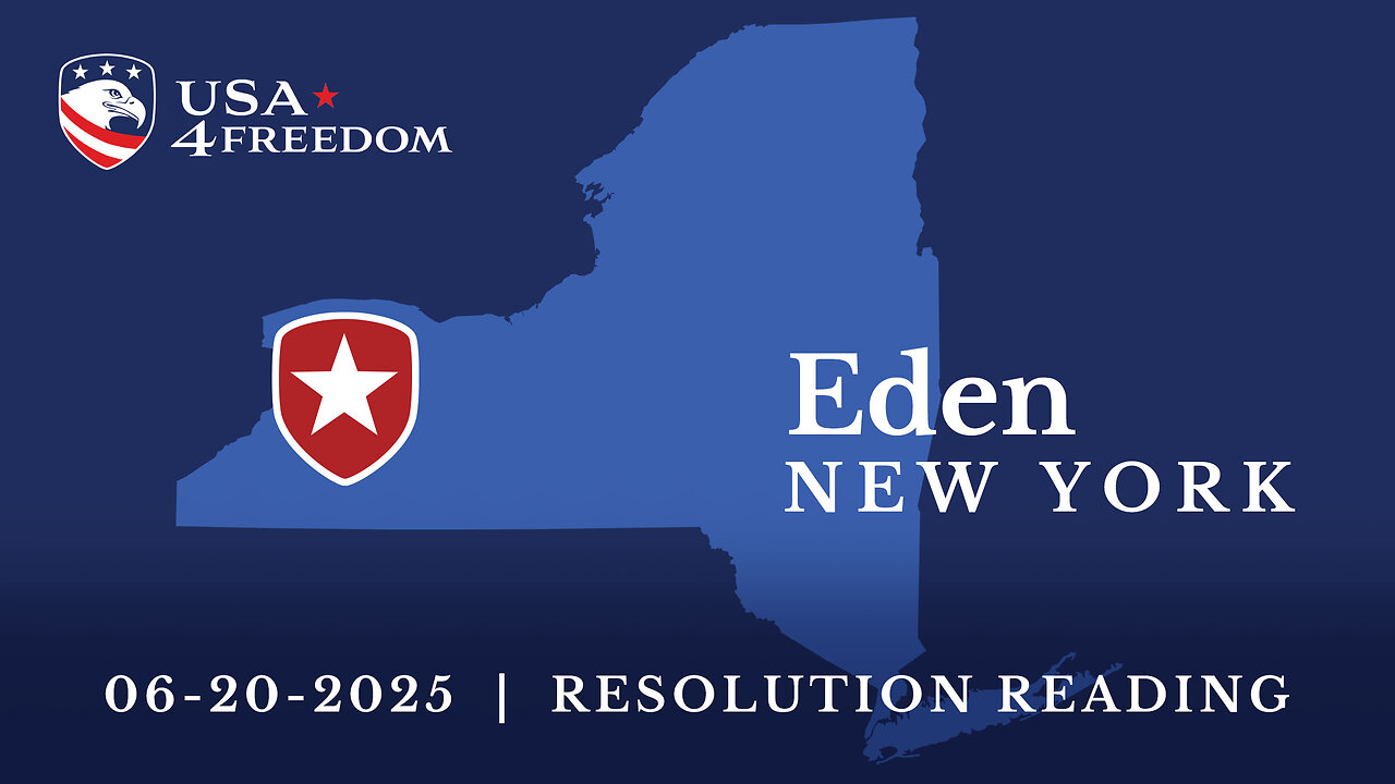 USA Resolution Eden, NY 8-13-25