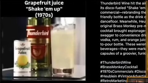Anthony Cumia: commercials from the 70s, Thunderbird wine, 1-900-cry-alot
