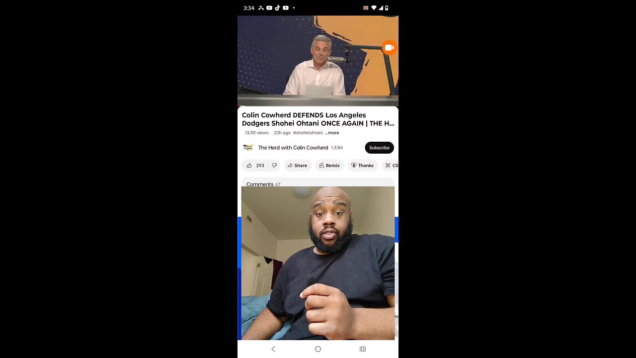 Colin Cowherd Defends Shohei Ohtani Once Again