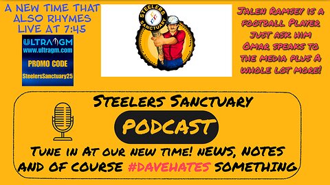 Steelers Sanctuary Live at 7:45
