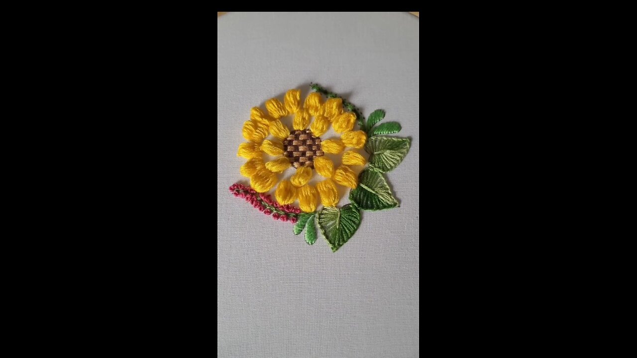 Creativity makes simple to stunning #art#embroidery