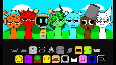 INCREDIBOX SPRUNKI ALL PHASES - NEW CHARACTERS - LIVE - 11 #sprunki