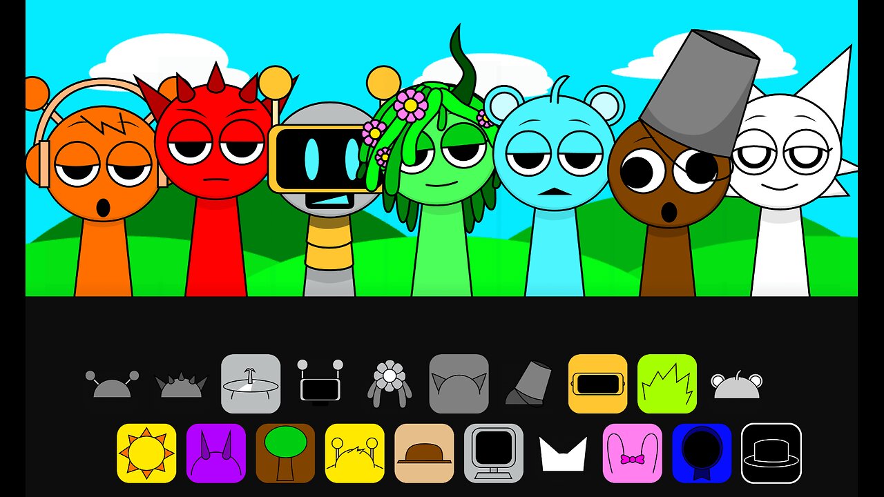 INCREDIBOX SPRUNKI ALL PHASES - NEW CHARACTERS - LIVE - 11 #sprunki