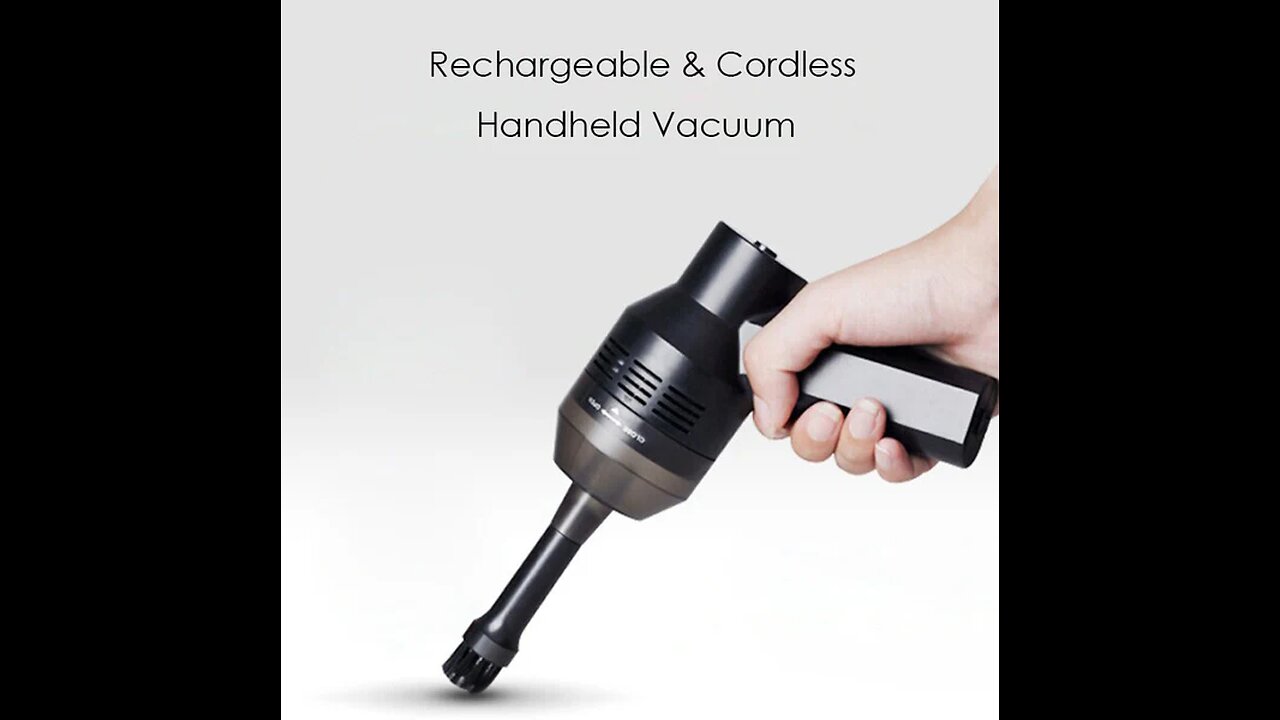 Handheld Vacuum to Reach Any Corner & Clean the Last Bit