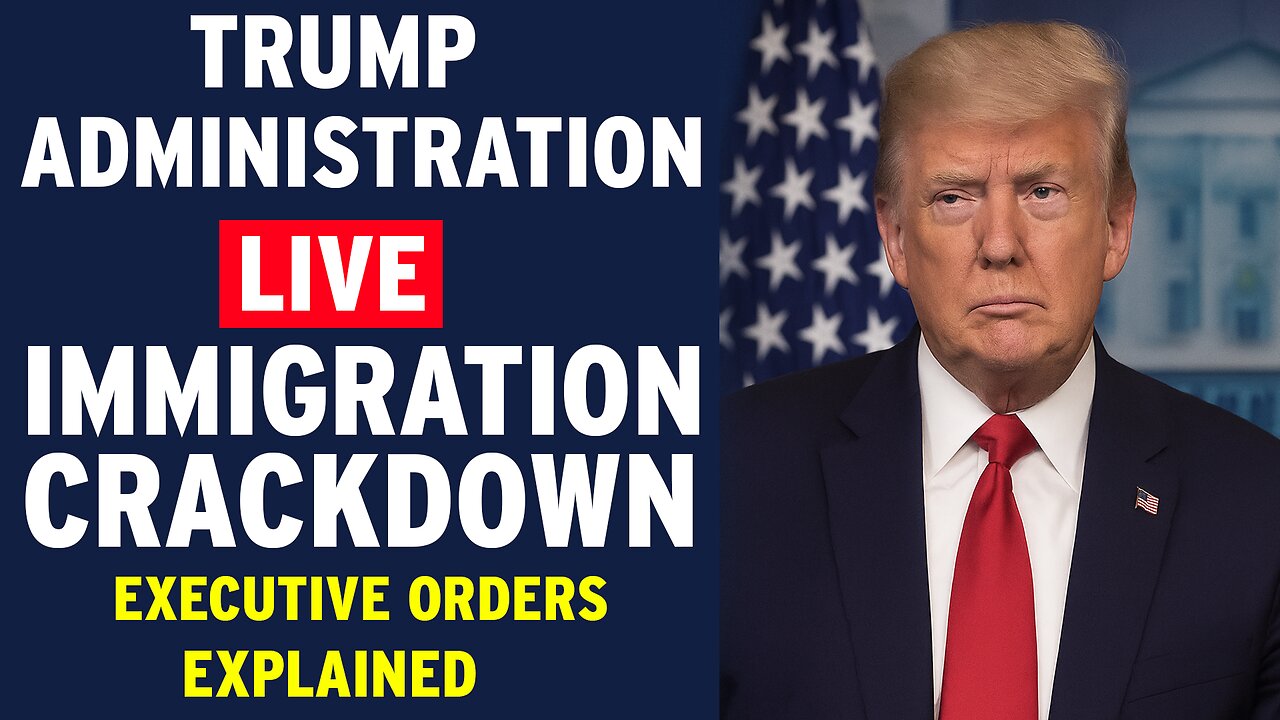 Trump Administration LIVE Updates | Immigration Crackdown & Executive Orders Explained