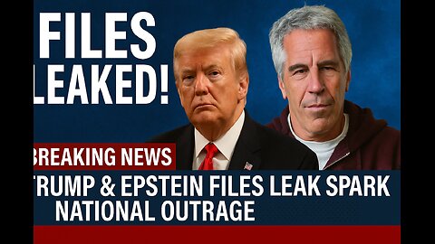 "Trump & Epstein Files Leak Sparks National Outrage | Breaking News Report"