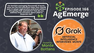 AgEmerge Podcast 166 Grok Artificial Intelligence Interviews Monte Bottens