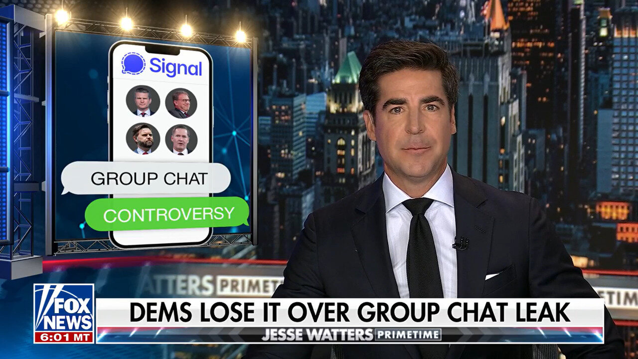 Jesse Watters: Trump Team's Chat Leak Is The New Watergate To Democrats