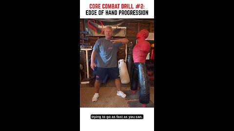 Core Combat Drill #2: Edge of Hand Drop Step